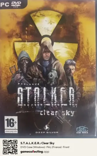 S.T.A.L.K.E.R.: Clear Sky Computer, France box front