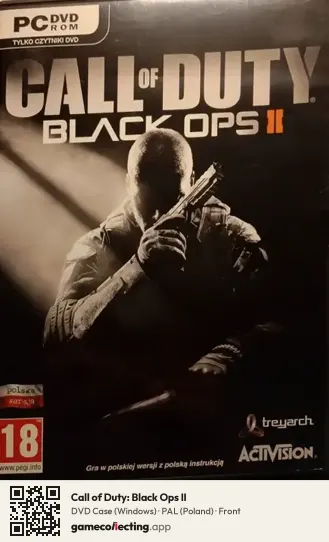 Call of Duty: Black Ops II Computer, Poland box front