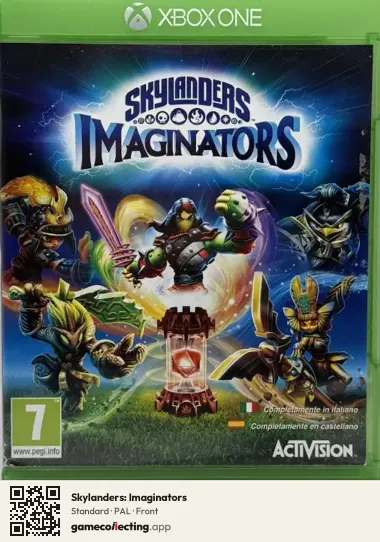 Skylanders: Imaginators Xbox One, PAL box front