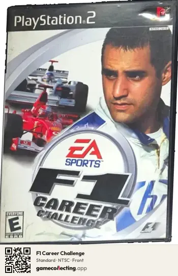 F1 Career Challenge PlayStation 2, NTSC box front