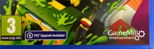 Nickelodeon Kart Racers 3: Slime Speedway, the USK square on its front