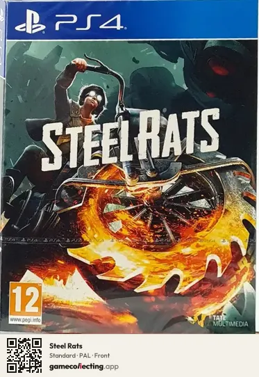 Steel Rats PlayStation 4, PAL box front