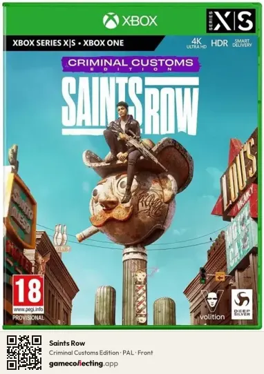 Saints Row Xbox Series X, PAL box front