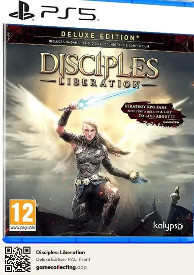 Disciples: Liberation PlayStation 5, PAL box front