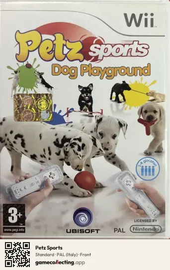 Petz Sports Nintendo Wii, Italy box front