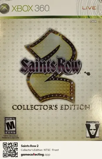 Saints Row 2 Xbox 360, NTSC box front