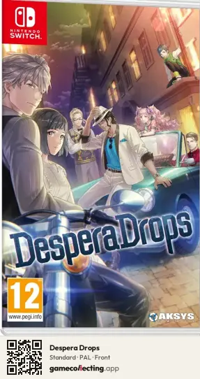 Despera Drops Nintendo Switch, PAL box front
