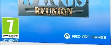 Sonic Wings Reunion, the PEGI square on its front