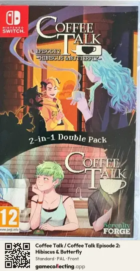 Coffee Talk / Coffee Talk Episode 2: Hibiscus & Butterfly Nintendo Switch, PAL box front