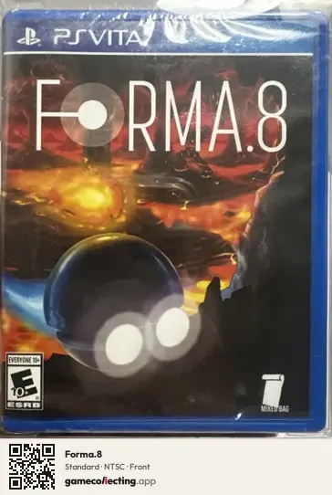 Forma.8 PlayStation Vita, NTSC box front