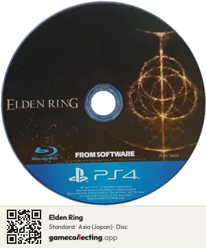 Elden Ring PlayStation 4, Asia disc