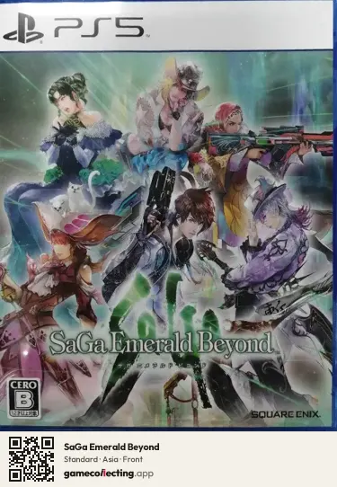 SaGa Emerald Beyond PlayStation 5, Asia box front
