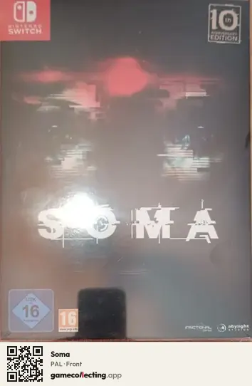Soma Nintendo Switch, PAL box front