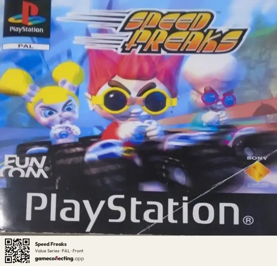 Speed Freaks PlayStation, PAL box front