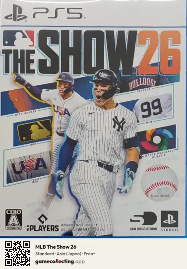 MLB The Show 26 PlayStation 5, Asia box front