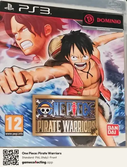 One Piece: Pirate Warriors PlayStation 3, Italy box front