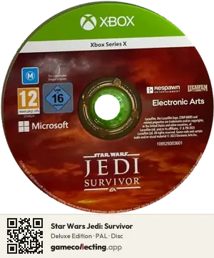 Star Wars Jedi: Survivor Xbox Series X, PAL disc