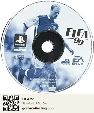 FIFA 99 PlayStation, PAL disc