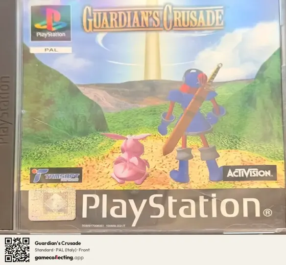 Guardian's Crusade PlayStation, Italy box front