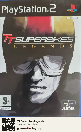 TT Superbikes Legends PlayStation 2, PAL box front