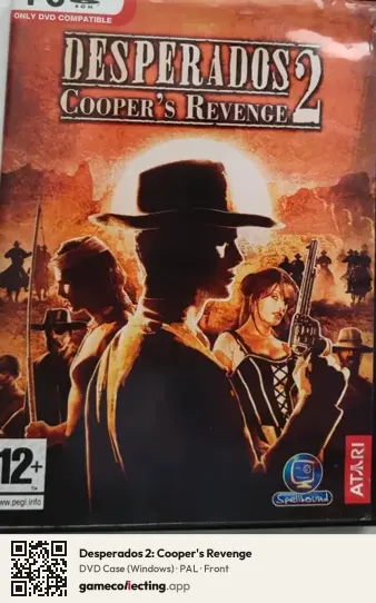 Desperados 2: Cooper's Revenge Computer, PAL box front