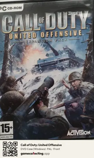 Call of Duty: United Offensive Computer, PAL box front