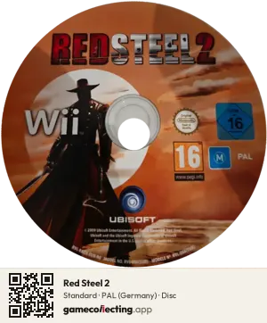 Red Steel 2 Nintendo Wii, PAL disc
