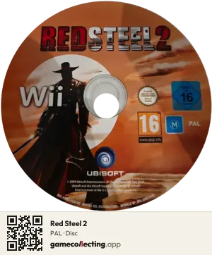 Red Steel 2 Nintendo Wii, PAL disc