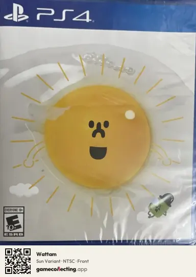 Wattam PlayStation 4, NTSC box front