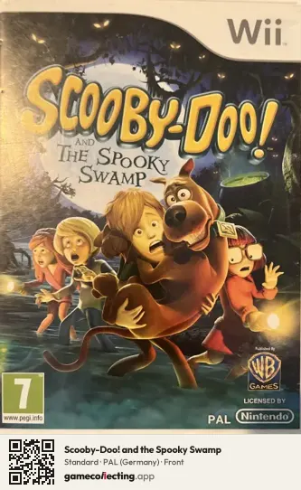 Scooby-Doo! and the Spooky Swamp Nintendo Wii, Germany box front