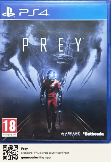 Prey PlayStation 4, Nordic countries box front