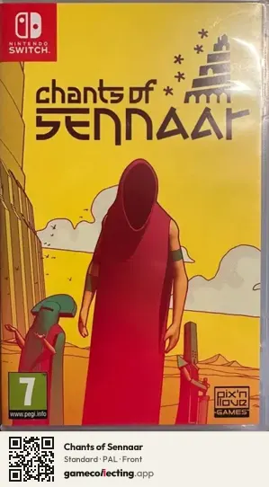 Chants of Sennaar Nintendo Switch, PAL box front
