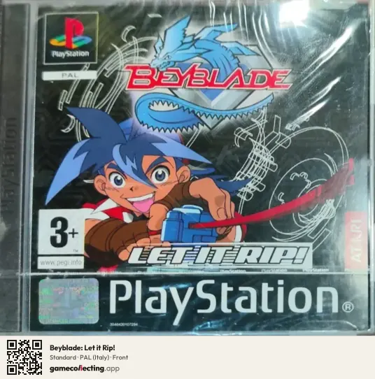 Beyblade: Let it Rip! PlayStation, Italy box front
