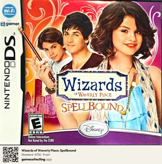 Wizards of Waverly Place: Spellbound Nintendo DS, NTSC box front