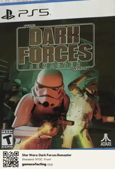 Star Wars: Dark Forces Remaster PlayStation 5, NTSC box front