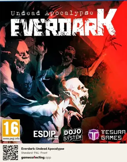 Everdark: Undead Apocalypse PlayStation 5, PAL box front