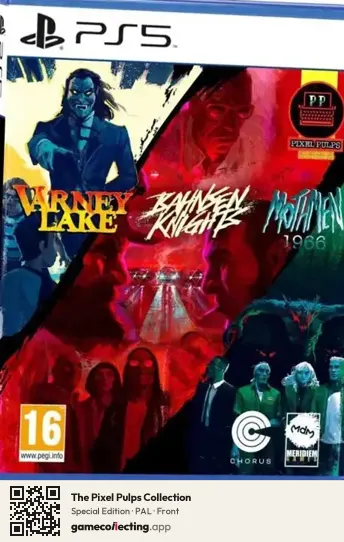 The Pixel Pulps Collection PlayStation 5, PAL box front