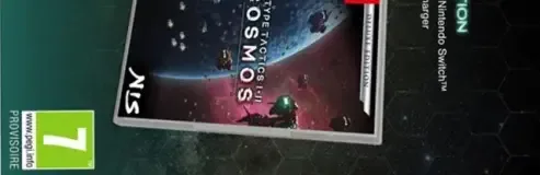 R-Type Tactics I & II Cosmos, the PEGI square on its front
