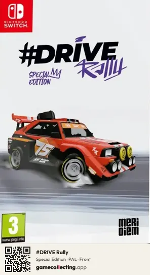 #DRIVE Rally Nintendo Switch, PAL box front