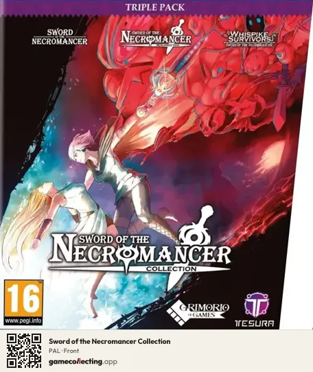 Sword of the Necromancer Collection PlayStation 5, PAL box front
