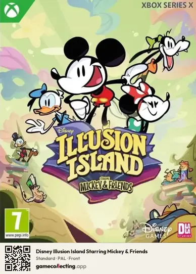 Disney Illusion Island Starring Mickey & Friends Xbox Series X, PAL box front
