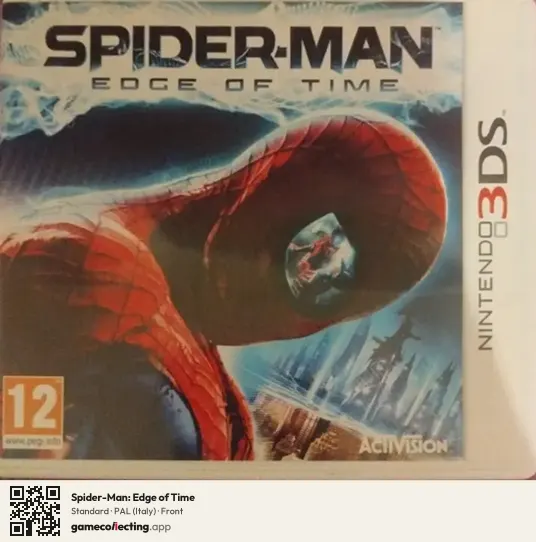 Spider-Man: Edge of Time Nintendo 3DS, Italy box front
