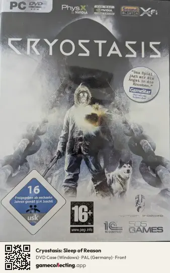 Cryostasis: Sleep of Reason Computer, Germany box front