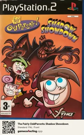 The Fairly OddParents: Shadow Showdown PlayStation 2, PAL box front