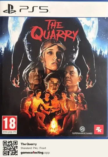 The Quarry PlayStation 5, PAL box front