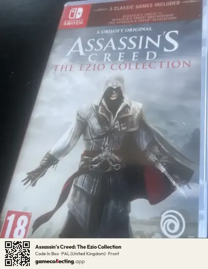 Assassin's Creed: The Ezio Collection Nintendo Switch, United Kingdom box front