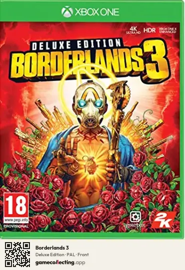Borderlands 3 Xbox One, PAL box front