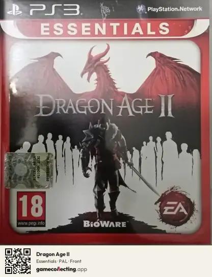 Dragon Age II PlayStation 3, PAL box front