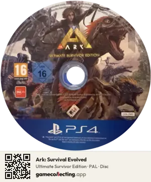 Ark: Survival Evolved PlayStation 4, PAL disc