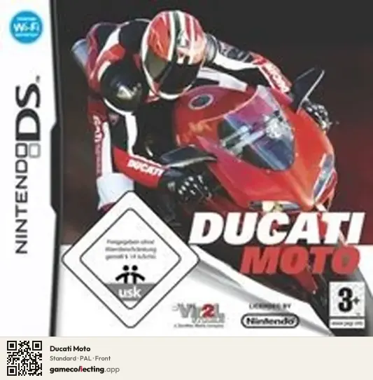 Ducati Moto Nintendo DS, PAL box front